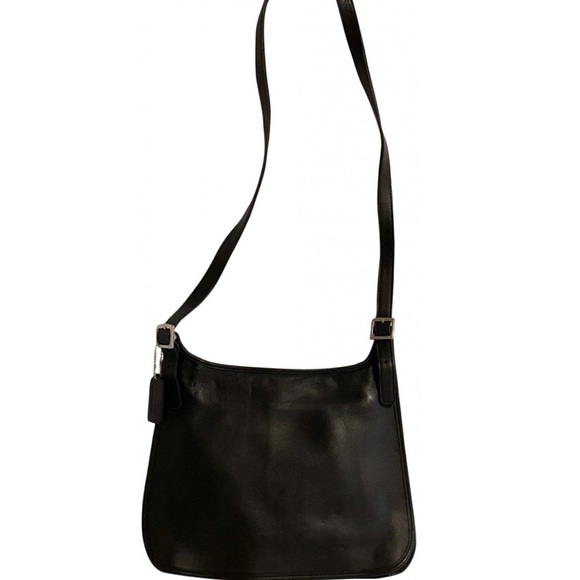Coach vintage  legacy black leather crossbody handbag - Picture 1 of 11